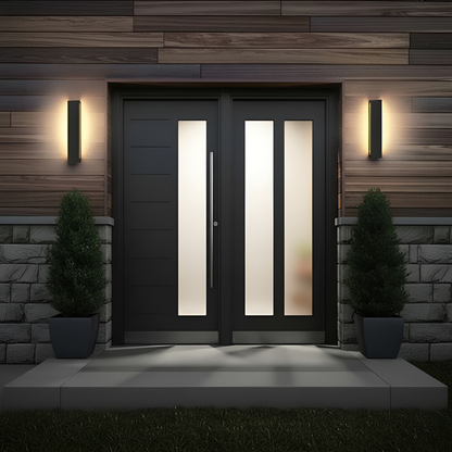 Utomhus Vägglampa LED Vattentät Modern Lampa för Fasad, Trädgård och Balkong