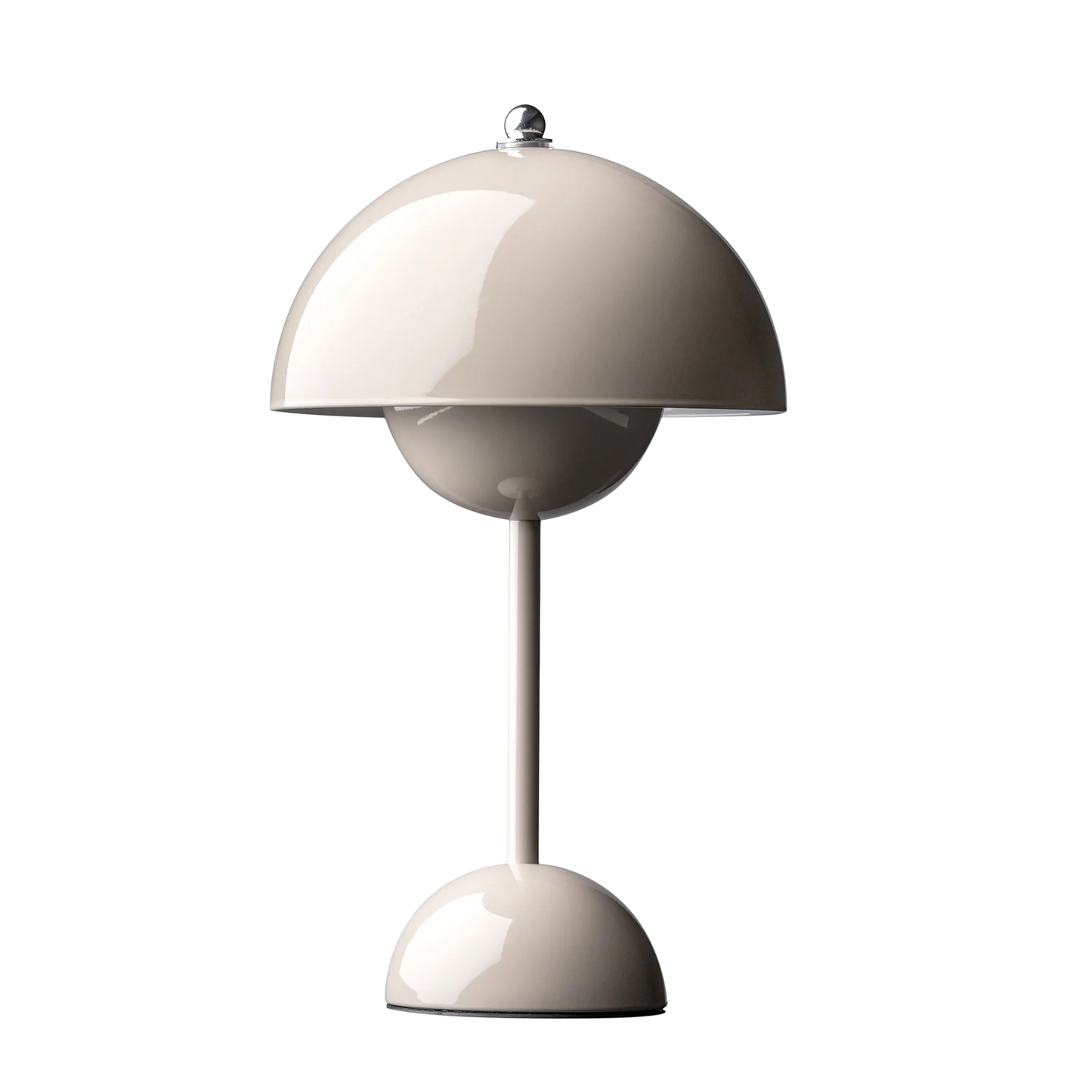 Trådlös Nordisk Svampformad Bordslampa med Touchkontroll och Justerbar Färgtemperatur